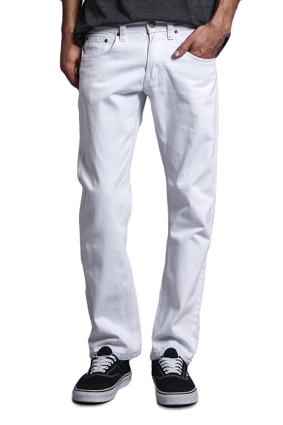 walmart mens white jeans