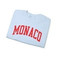 thumbnail image 3 of Monaco Sweatshirt Gifts Crew Neck Shirt Long Sleeve Unisex, 3 of 7