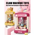 thumbnail image 2 of Kids Fun Mini Doll Grabbing Machine Doll Scratching Machine Children's Toy Clip Doll Twister Girl Boy Christmas Birthday Gift, 2 of 5