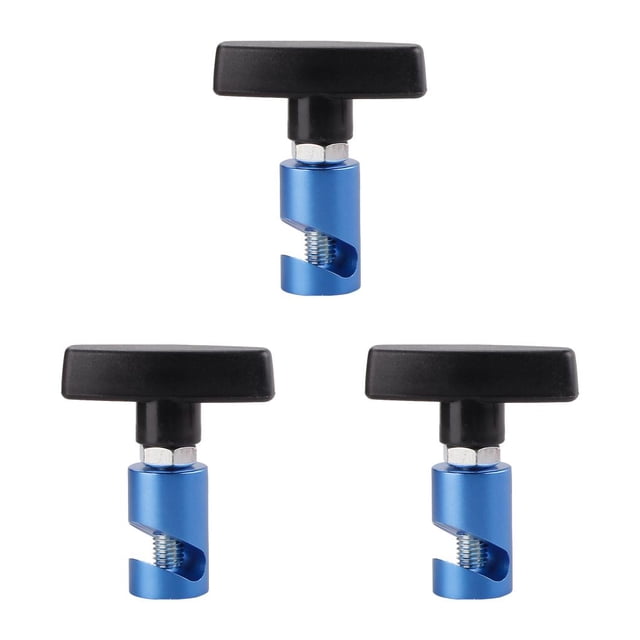 Riwesomey Abrazadera de varilla de elevación de capó de motor automático de aleación de aluminio, herramienta de clip de tapón automotriz Type1 NO1