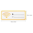 thumbnail image 3 of Miangastore Panneau de Mot de Passe WiFi Mural Réseau Rappel de Mot de Passe WiFi, 3 of 8