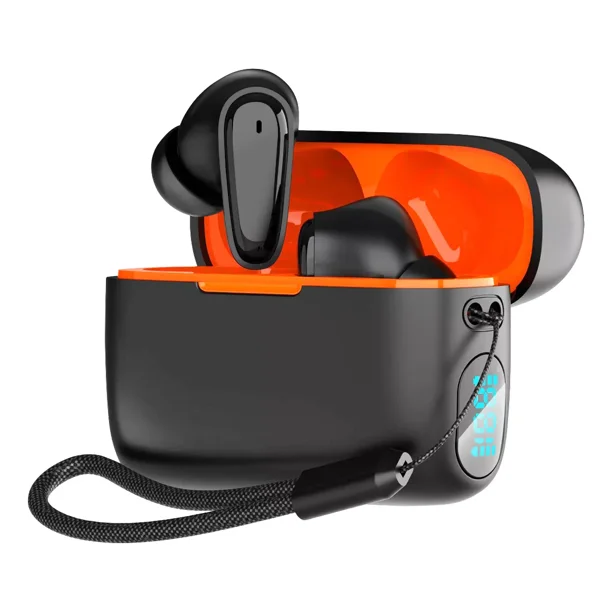 Audifonos Inalámbricos Versión Bluetooth 5.3 F09,reducción De Ruido, Pantalla Led, Impermeable, Carga Tipo-c, Auriculares Compatibles Con Android E Ios, Energía Duradera Y Batería De Larga Duración.