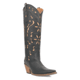 thumbnail image 2 of Dingo Womens Rhymin Embroidered Snip Toe Pull On Cowboy  Tall Boots, 2 of 5