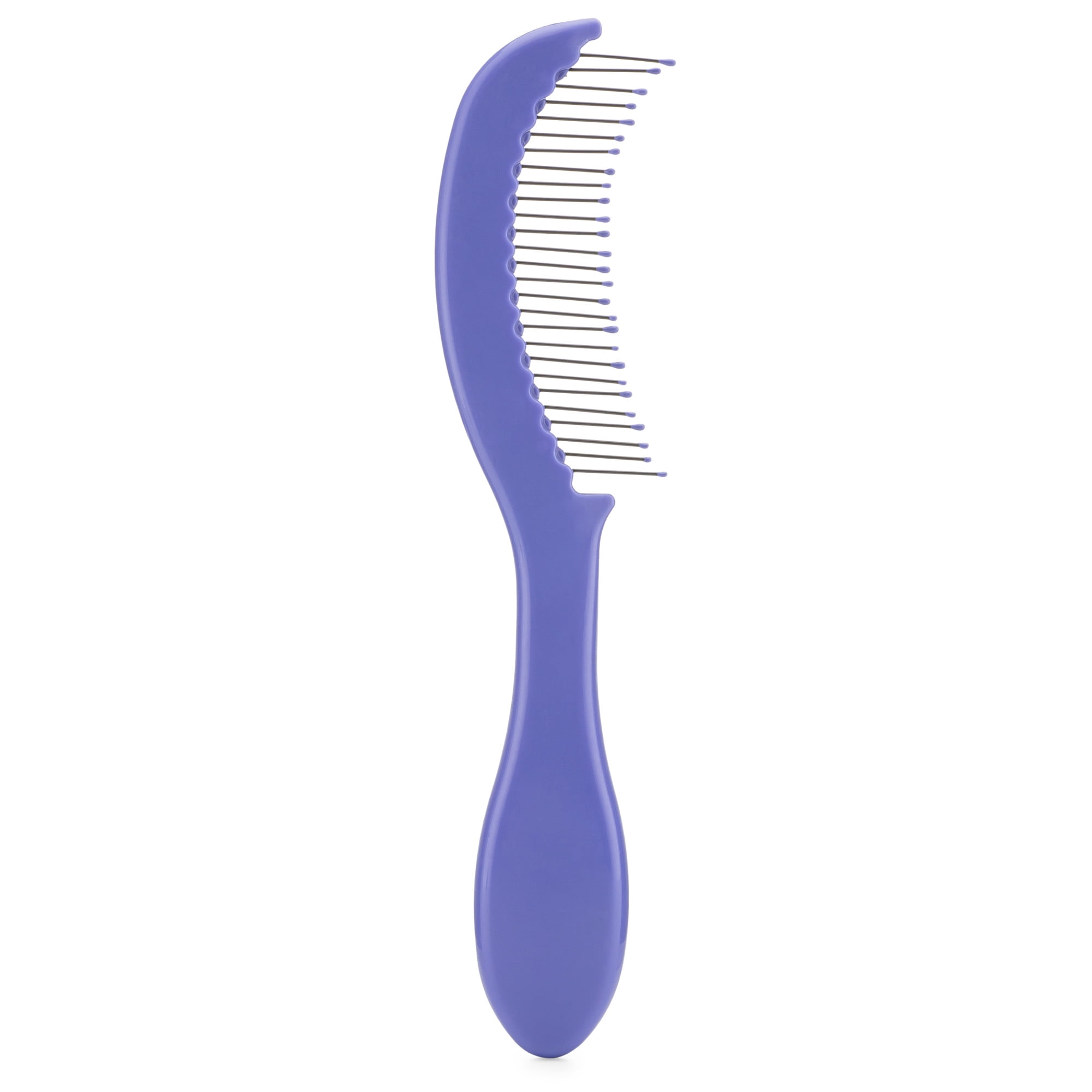 Wet Brush Treatment Brush - Purple Custom Care - All Hair Types - Evenly  Distributes Spa Treatment Helps Reduce Shed and Breakage with Drainage  Holes - Pain-Free Comb for Men Women Boys and Girls