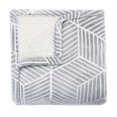 thumbnail image 5 of Sunbeam - Northern Luxe Sherpa Heated Throw 50” x 60” (Grey), 5 of 5