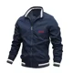 thumbnail image 3 of LONSDALE-Chaqueta de AVIADOR CON CUELLO levantado para hombre, chaqueta de béisbol ajustada informal, última moda de primavera y otoño, alta calidad, 2024, 3 of 5