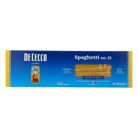 De Cecco Pasta - Spaghetti Pasta - Case of 20 - 16 oz.