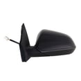 thumbnail image 2 of 65546Y - Fit System Driver Side Mirror for 15-18 Hyundai Sonata, Eco, textured black w/ PTM cover, foldaway, w/o spot Mirror, w/o memory, Power, 2 of 2