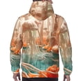 thumbnail image 7 of Haiem Fantasy Underwater Jellyfish Patterned Men's Hoodie with Kangaroo Pocket - Ideal Pullover Sweatshirt for Daily Wear, Travel, and Home-3X-Large, 7 of 7