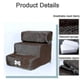 thumbnail image 3 of Escaleras para perros antideslizantes extraíbles para mascotas, escaleras de 3 escalones para perros pequeños, gatos, casas para perros, rampa para mascotas, escalera, cama para perros, esca, 3 of 5
