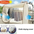 Outdoor Clothes Drying Cover That Is Rainproof Bird Droppingsproof