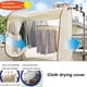 thumbnail image 4 of Xihbxyly Funda para Perchas de Exterior, Resistente a La Lluvia, Al Sol y a Los Excrementos de Pájaros, Plegable y Fácil de Guardar, Tela Duradera para Proteger La Ropa, Uso En Interiores y Exteriore, 4 of 6