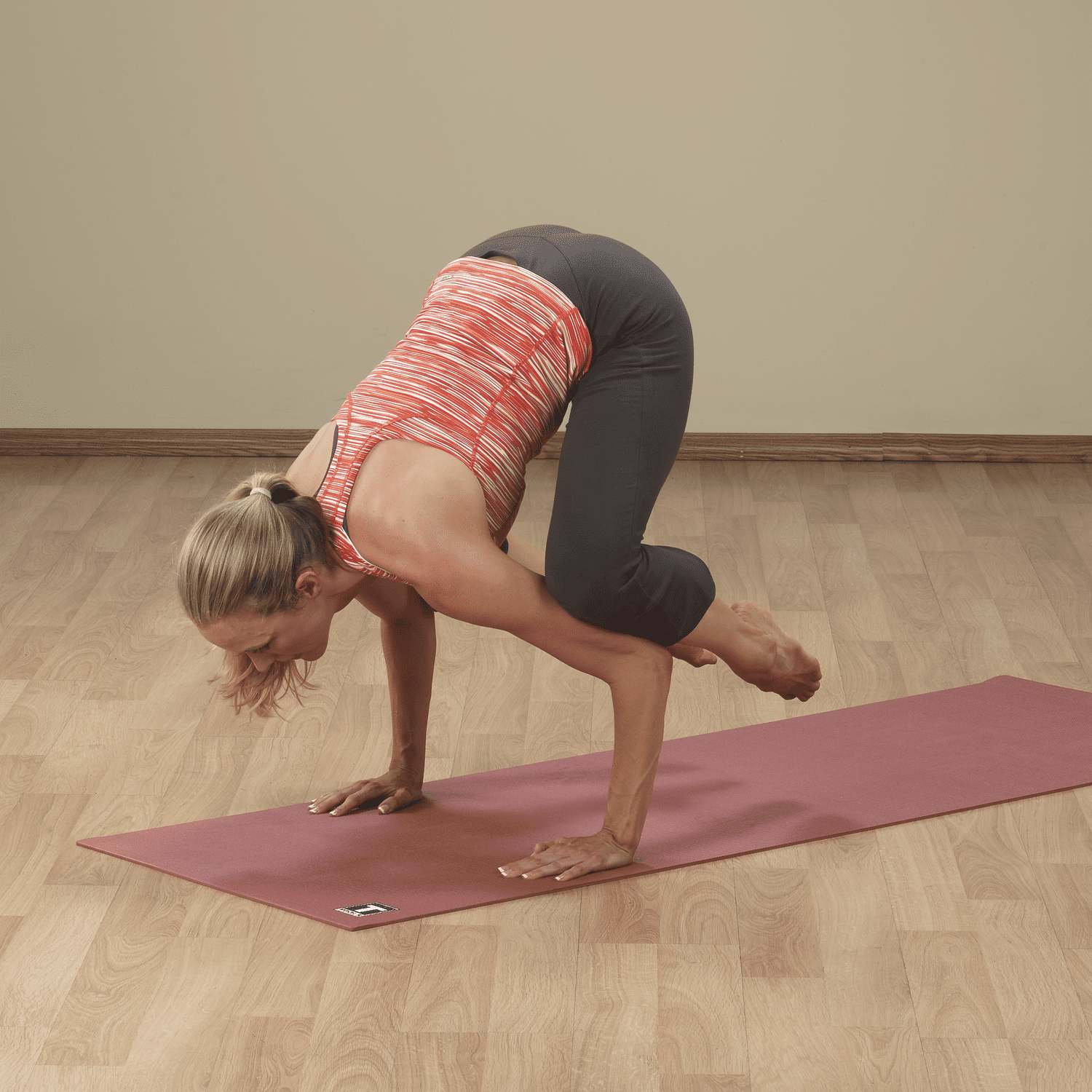 BSTYM5 5mm Red Yoga Mat
