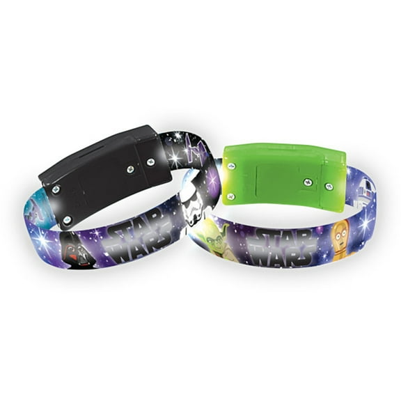 Star Wars 'Galaxy of Adventures' Light-Up Bracelets / Favors (4ct)