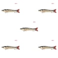 thumbnail image 1 of Wosthever Cebo Señuelo Crankbait Pesca Multi -sección Hundimiento Swimbait con Garra Barb Hook Type2 NO2, 1 of 6