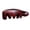 Red, variant on Frosted Hair Claw Clip For Thin Hair Women Banana Shape Secure Updos Hair Holder For Women Party and Daily Use(gray)