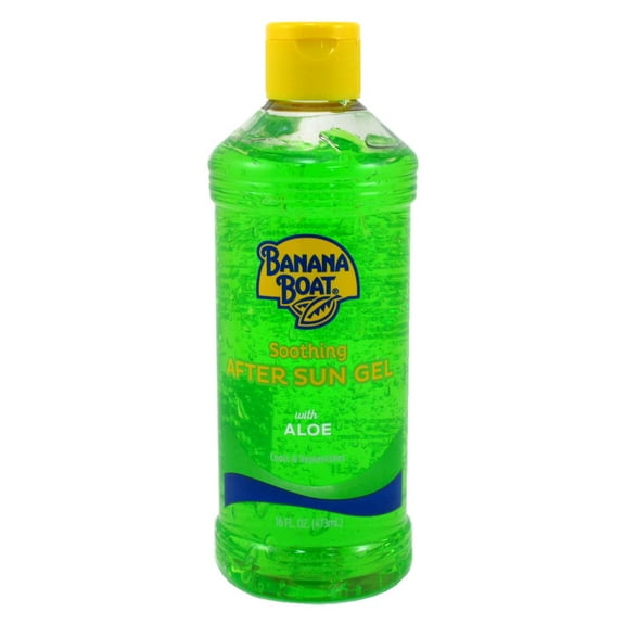 Banana Boat Aloe After Sun Gel 16oz Soothing (Pack of 3)