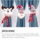 thumbnail image 3 of Yuarrent Tela Navidad ventana cortina hebilla portátil lindo Navidad temática lavable reutilizable hogar sala de estar sombrilla sujetador Kits de decoración para fiestas Muñeco de nieve Yuarrent HA069198-02, 3 of 6