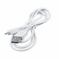 thumbnail image 5 of FITE ON 5ft White Micro USB Data/Charging Charger Cable Cord Lead Replacement for VXI B350-XT B350XT Blue Parrot Blueparrott Noise Canceling Wireless Trucker Bluetooth Headset Cell Phone, 5 of 5