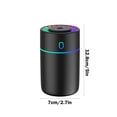 thumbnail image 3 of Uscallm USB Humidifier for Car and Desktop, Colorful Mini Air Humidifier with Atomization Technology, Portable Personal Humidifier for Office Bedroom Travel, 3 of 6