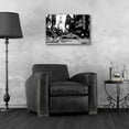 thumbnail image 4 of Epic Art 'Times Square Black And White' by Linda Woods, Acrylic Glass Wall Art, 24"x16", 4 of 8