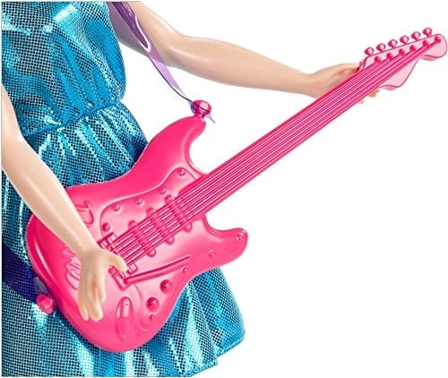 Barbie Fashionistas Pop Star Doll Outfit Pink Guitar ONLY Music Instrument NEW