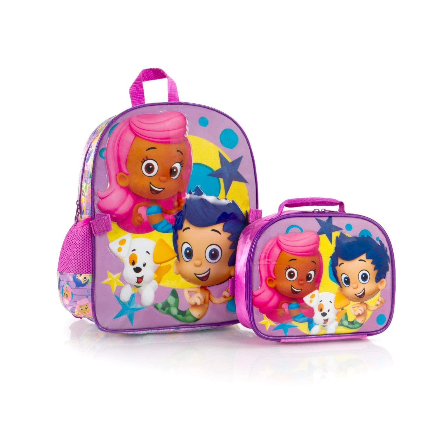 Bubble Guppies New Bubble Guppies Backpack with Lunch Bag for Kids