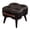 Black_B, variant on Small Ottoman Bench Upholstered Foot Stool For Couch Small Pouf Ottoman Footrest For Sofa Leather Vanity Chairs For Living Room Step Stool For Bedroom, Office, Entryway