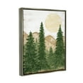 thumbnail image 3 of Stupell Rustic Mountain Sun Forest Trees Landscape Painting Gray Floater Framed Art Print Wall Art, 3 of 6
