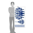 thumbnail image 3 of Vinatage Antique Decorative Chandelier Wall Decal Sticker, 3 of 4