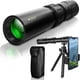 thumbnail image 2 of Sonducket Monocular 10X-300X FMC Filmación Zoomable Reutilizable A prueba de humedad Viaje Telescopio de repuesto con cordón monoculares, 2 of 6
