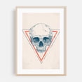thumbnail image 2 of Skull In Triangles - Illustration Skull Geometric Modern Art Anatomy Gothic Line Art Unframed Wall Art Print 5 x 7 inches, 2 of 60