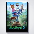 thumbnail image 2 of Zootopia 2 Swamp Judy Nick Detectives poster Wall Art Decor 12x18 UNFRAMED, 2 of 3
