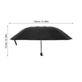 thumbnail image 2 of unbranded Negro Plegable Para Lluvia Pesada Con Amplia Para Uso Diario Y Viaje, 2 of 8