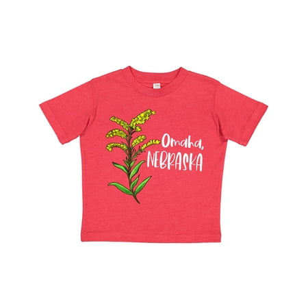 

Inktastic Omaha Nebraska Goldenrod Flower Gift Toddler Boy or Toddler Girl T-Shirt