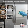 thumbnail image 3 of Stainless Steel Scratch Eraser, Stainless Steel Scratch Remover & Cleaner for Appliances- 2026 Nano-Technology Polishing Paste Clean Wax for Refrigerator, Dishwasher, Oven, Sink (1PC), 3 of 7