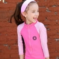 thumbnail image 2 of Combinaison de Surf Garçon Fille une Pièce Manches Longues Combinaison de Plongée Natation, 2 of 5