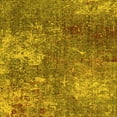 thumbnail image 1 of Ahgly Company Indoor Square Oriental Yellow Industrial Area Rugs, 3' Square, 1 of 4