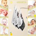 thumbnail image 3 of Naughty Cat Scratches Baby Muslin Washcloths Super Soft Absorbent Face Towel,Cute Funny Paw Burp Cloths Cotton Bath Wipes 3 Pack Wash Cloth for Newborn Boys Girls 12x12 inches, 3 of 7