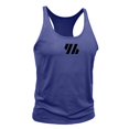 thumbnail image 4 of Men'S Gym Workout Tank Tops Stringer Muscle Cut Shirt Quick Dry Athletic Sleeveless T-Shirt Vest Blue XXL, 4 of 6