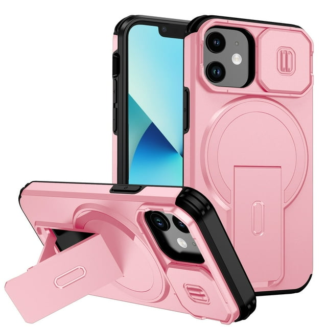 Funda GANGXUN para iPhone 12 Mini – Magnética Antigolpes con Soporte y Protección Doble