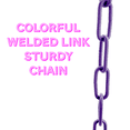 thumbnail image 3 of 3011 Large Purple Pipe Chime Ringer Mandarin Bird Toys by M&M, 3 of 4