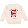 thumbnail image 2 of Inktastic Fire Truck 3rd Birthday Boy Toddler Sweatshirt, 2 of 4