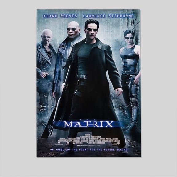 The Matrix - Movie Poster (Regular Style) Size 24''x36''-Gategoo