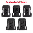 thumbnail image 1 of 5Packs Tool Mount Storage Bracket For Makita/Bosch/Dewalt/Milwaukee 18V Li-ion Battery Tool Machine Drill Holder Slots Stand, 1 of 7
