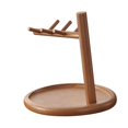 thumbnail image 4 of Portallaves para mesa de entrada, de madera, multifuncional, para guardar objetos diversos. Estilo C, 4 of 9