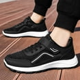 thumbnail image 3 of CHENge Mens Sneakers Black Lightweight Casual Wide Toe Box Zero Drop Mens Tennis Shoes Gym Athletic Tennis Sneakers Breathable Mesh Shoes, 3 of 8