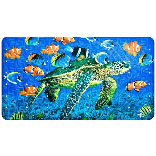 Baby Bath Mat, Non Slip Kids Tub Mat, colorful Bath Mat for Tub for Kids,  Washable Baby Bathtub Mat with Drain Holes Shower Mat for Bathroom Hotel ...