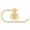 Satin Brass, variant on Stone Harbor Hardware Zurich Euro Paper Holder, Satin Nickel