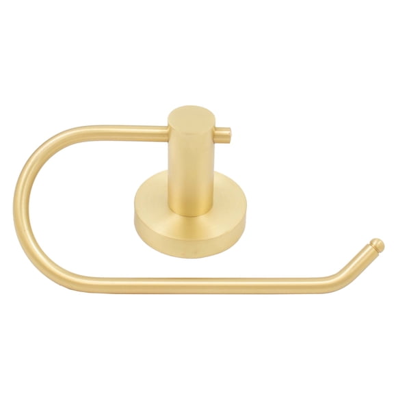 Stone Harbor Hardware Zurich Euro Paper Holder, Satin Brass
